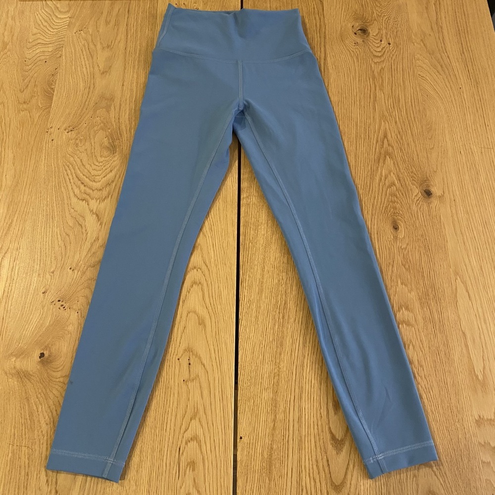 Lululemon Wunder Train High-Rise Tight 25" Women's Size 4 Blue*